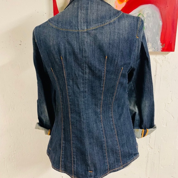 Vintage Vigoss denim blazer jacket - Picture 3 of 4